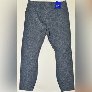 JOYLAB XL LEGGINGS Slip Pockets Port Royal dark blue black